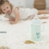 Miniland Dolce Buteliukas termiczna ze stali nierdzewnej ze smoczkiem Dolce 240 ml - miętowa