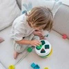 Miniland Sorter kształtów - Turkusowe wiaderko su klockami