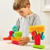 Miniland Zabawki Edukacyjne Klocki Pegy Bricks - Wszyscy na pokładzie