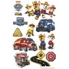 Nickelodeon Dekoracje Dekoracje ścienne Psi Patrol, aranżacja - Chase, Rubble, Marshall, Skye / WINYL