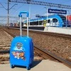 Nickelodeon PAW Patrol kelioninis lagaminas su ratukais vaikams | Mėlynas