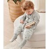 Pižama Love To Dream - 6-12 m - oliwkowa, księżyc - ETAP 3 2,5 TOG