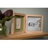 Home Styling Collection Podwójna ramka na odcisk i zdjęcie Petit Artichaut - Liście