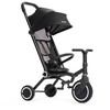 Smartrike Dviratukas su funkcija wózka - Wind PLUS - juodas / juoda