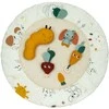 Tiny Love Gimnastyka/mata edukacyjna su drewnianym stojakiem - Garden of Adventures