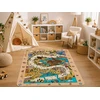 Trefl Dywany Trefl Kilimas Ultra Minkštas 100x150 cm - Spy Guy Legends of Greece, smėlio spalva