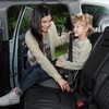 Automobilinis paaukštinimas-kuprinė Trunki BoostApak, pilkos spalvos