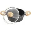 LT1246 Puodas Z POK. 20CM NATUR LAMART