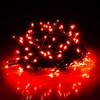 Kalėdų eglutės šviestuvai Retlux 150 LED raudoni