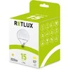 RLL 644 G95 E27 bigG 15W WW RETLUX
