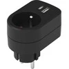 RPC 70 BK Lizdas 2xUSB 5V/2100mA RETLUX
