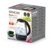 Sencor elektrinis virdulys, stiklinis 1,2l SWK2300BK