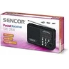 Sencor SRD 215 B Kišeninis imtuvas, Juodos spalvos