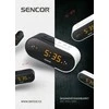 Laikrodis radijas Sencor SRC 3100 W