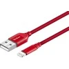 Kabelis USB Yenkee YCU 611 RD USB / lightning 1m