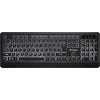 Yenkee USB Klaviatūra YKB 1025CS Vision, laidinė, su apšvietimu, juoda