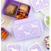 A Little Lovely Bento vaikiška priešpiečių dėžutė ‘Vienaragiai’