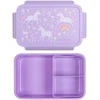 A Little Lovely Bento vaikiška priešpiečių dėžutė ‘Vienaragiai’