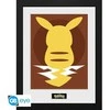 Plakatas Abysse POKEMON – įrėmintas spaudinys „Pikachu Silhouette 25“ (30x40)