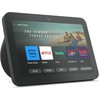 Planšetė Amazon – „Echo Show 8“ (3 kartos) – išmanusis HD jutiklinis ekranas su 3D garsu, išmaniųjų namų centru ir „Alexa“ – juodas