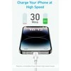 Anker – 322 USB-C–Lightning laidas (3 pėdų pintas) – baltas
