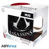 Abysse ASSASSIN'S CREED - Puodelis - 320 ml - Crest juodas ir raudonas - subli x2