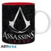 Abysse ASSASSIN'S CREED - Puodelis - 320 ml - Crest juodas ir raudonas - subli x2