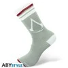 Abysse ASSASSIN'S CREED - Kojinės - Pilkas - Baltas - "Crest"