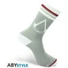 Abysse ASSASSIN'S CREED - Kojinės - Pilkas - Baltas - "Crest"