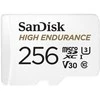 Atminties kortelė SanDisk Max Endurance microSDXC 256GB Class 10 U3 + Adapter