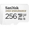 SanDisk 256GB microSD atminties kortelė iš arti