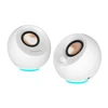 Kompiuterio kolonėlės Creative - Pebble Pro stereofoniniai garsiakalbiai, Baltas