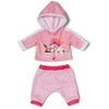 Zapf BABY born - Jogging Suit Rožinė 43cm (837313)