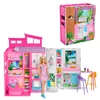 Mattel Barbė Barbė – „Getaway Doll House &amp; Doll“ (HRJ77)