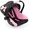 Bayer Design Bayer - Deluxe Car Seat for Dolls - Juodas &amp; Rožinė (67960AA)