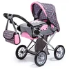 Bayer Design Bayer - Dolls Pram - City Star - Pilkas & Rožinė (13666AA)