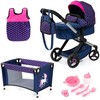 Bayer Design Bayer - Dolls pram Xeo mega set (17054AB)