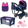 Bayer Design Bayer - Dolls pram Xeo mega set (17054AB)