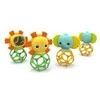 Bright Stars Bright Starts – OBALL – Character Oball Teether 2pk – (BS-16762)