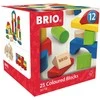 BRIO - spalvoti blokai - 25 vnt (30114)