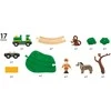 Brio Railway BRIO medinis traukinuko rinkinys Safaris 33720