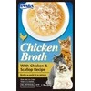 INABA Ciao Broth Troškintas vištienos ir šukučių skonio ėdalas katėms, 1x40 g