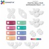 „Connetix“ – „Ball Run“ išplėtimo rinkinys – pastelinės spalvos – 80 detalių – (CT-P-00080-BR)