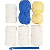 Diy Kit Rankdarbių rinkinys - Nėrimas - Stora kibirinė skrybėlė (977646)