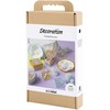 Creativ Craft Kit Decoration - Boxes - shells - key rings - pastel colours (977847)