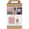 Creativ Craft Kit Embroidery - Tote bag - soft rose (977861)
