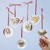 „Creativ DIY“ dekoracijų rinkinys – 1 kalėdinių žaisliukų ir širdelių rinkinys