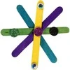 Creative Toys „Pasidaryk pats“ rinkinys – blizgučių ir medžio pagaliukų mega rinkinys (97435)