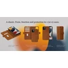 Dėklas dbramante1928 – Lynge Flip Case – iPhone 13 Pro Max – Tan