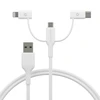 dbramante1928 – Įkrovimas – 3 viename laidas – USB A į USB-A, C ir Lightn-W